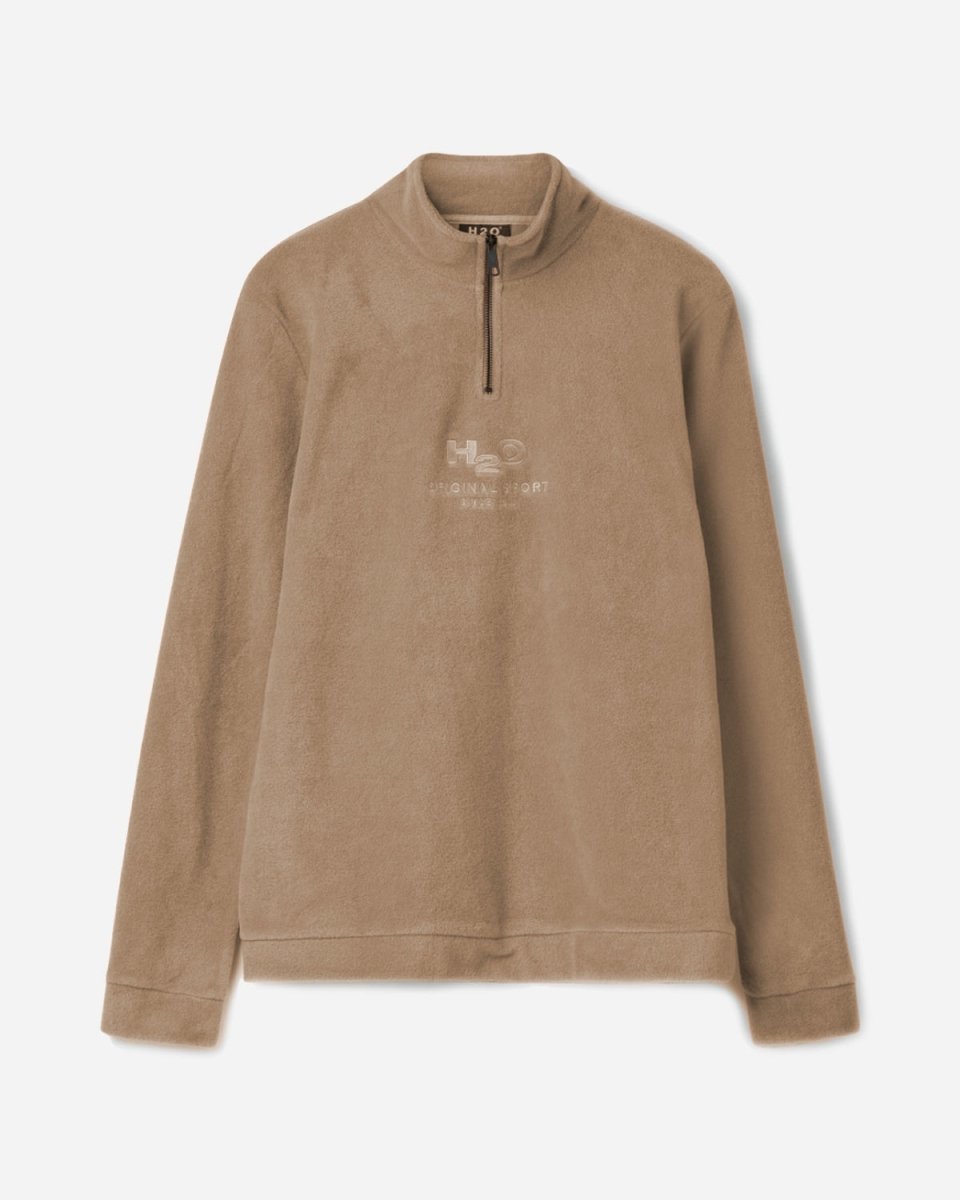 Blåvand II Fleece Half Zip - Oak - Munk Store