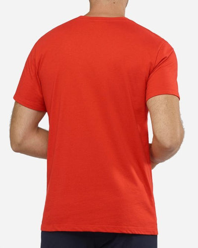Blend Logo SS Tee - Valian/Cherry - Munk Store