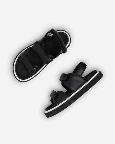 Bodi Vegan Sandal - Black - Munk Store