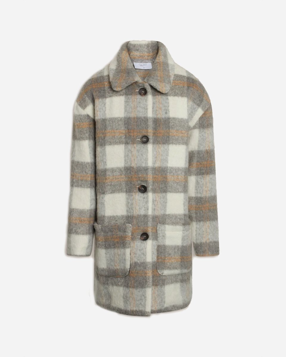 Boucle Jacket - Brown Check - Munk Store