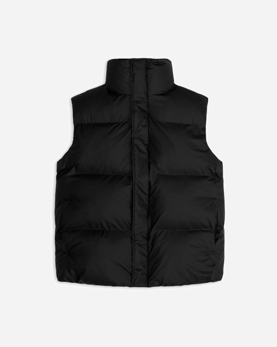 Boxy Puffer Vest - Black - Munk Store