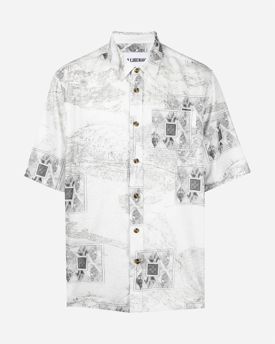 Boxy Shirt SS - Bleach Diamond - Munk Store