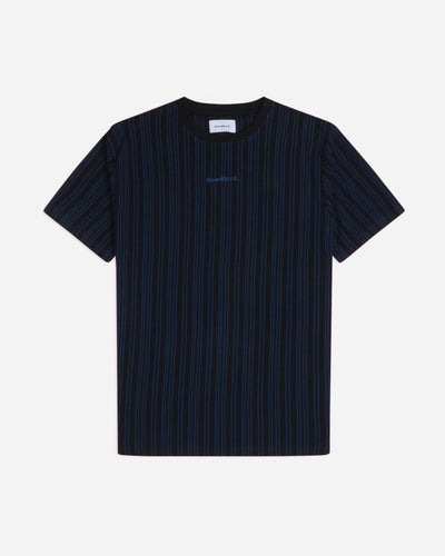 Braws Pique Tee - Black/Blue - Munk Store