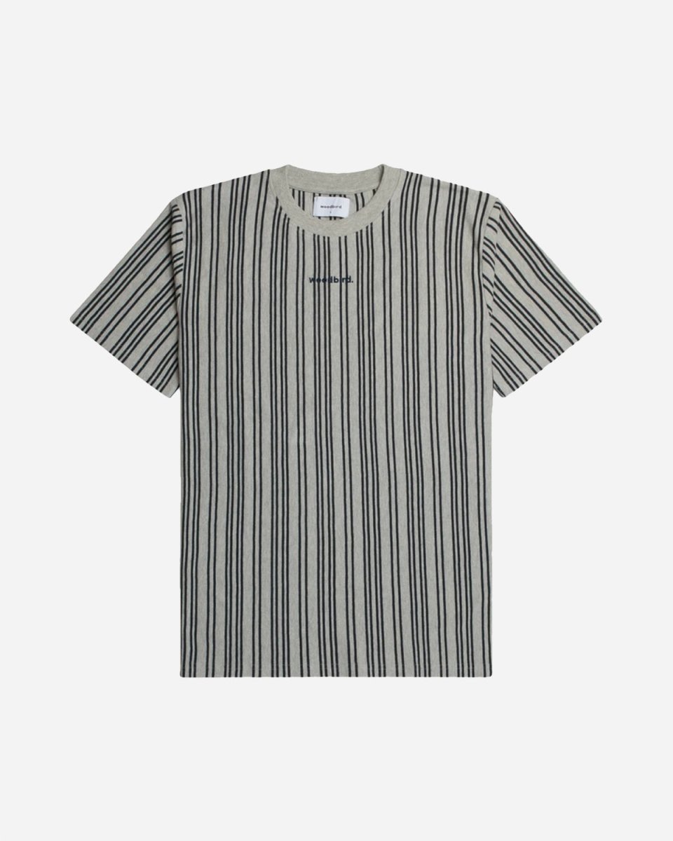 Braws Pique Tee - Grey/Navy - Munk Store