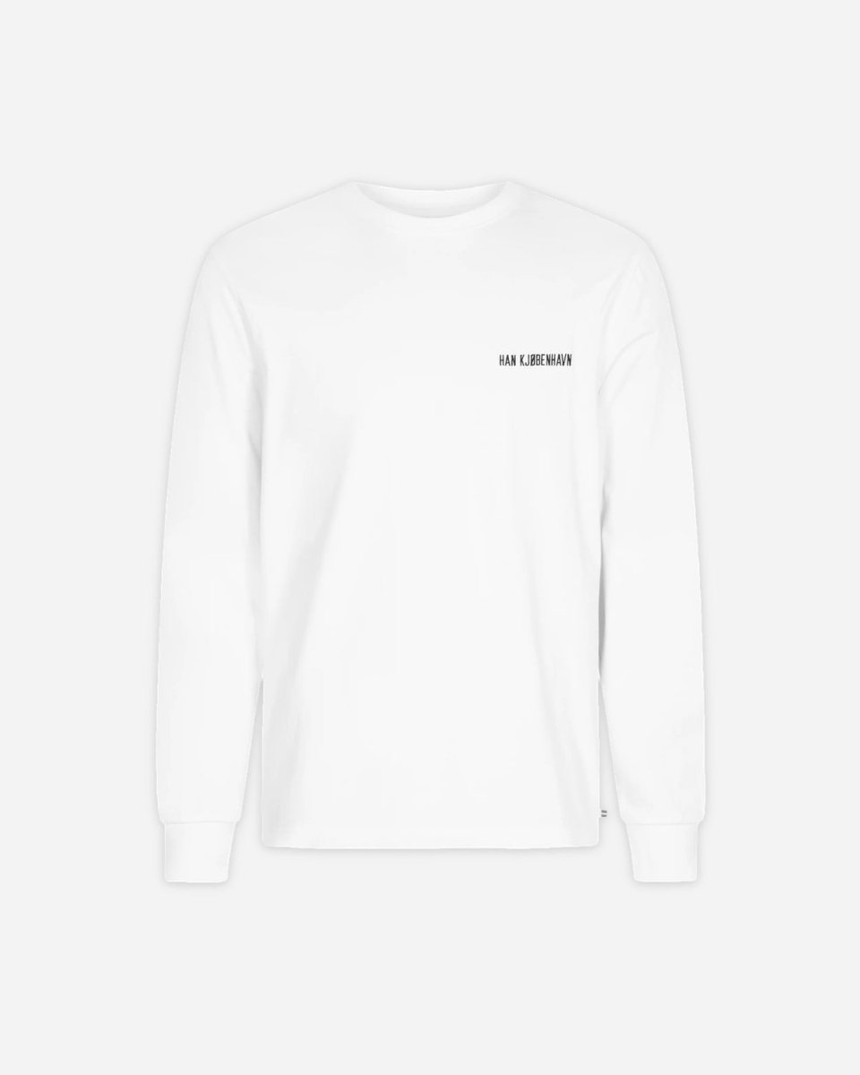Casual Tee Long Sleeve - White - Munk Store