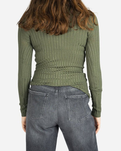 Chelsea Knit Top - Light Green - Munk Store