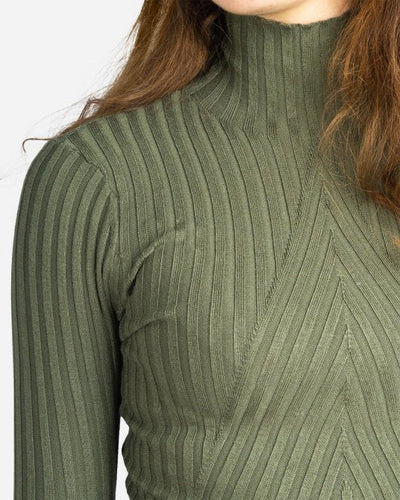 Chelsea Knit Top - Light Green - Munk Store