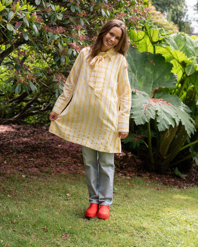 Coby dress - Yellow stripe - Munk Store