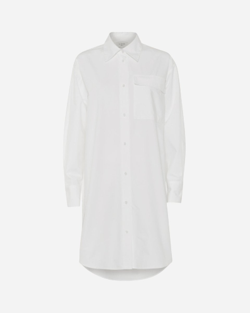 Coco Long Shirt - White - Munk Store