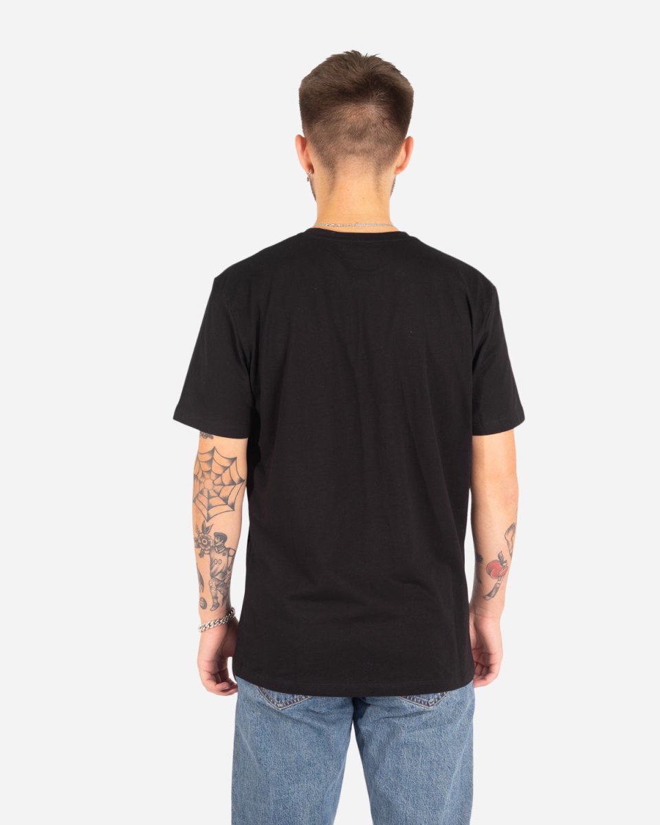 Cotton Logo Tee - Black - Munk Store