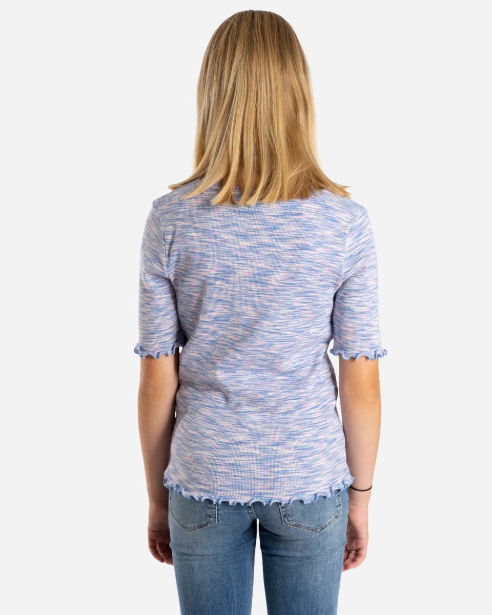 Cotton Mouline Tuviana - Blue/Pink Mouline - Munk Store