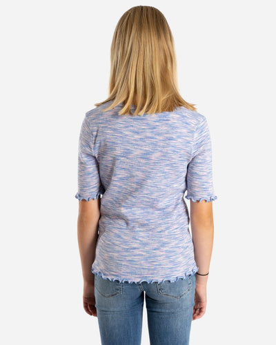 Cotton Mouline Tuviana - Blue/Pink Mouline - Munk Store