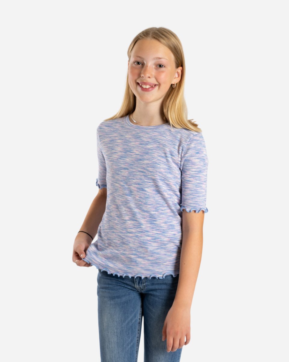 Cotton Mouline Tuviana - Blue/Pink Mouline - Munk Store