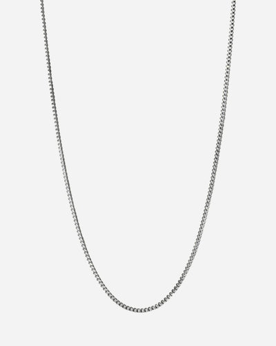 Curb Chain 55 cm - Sterling Silver - Munk Store