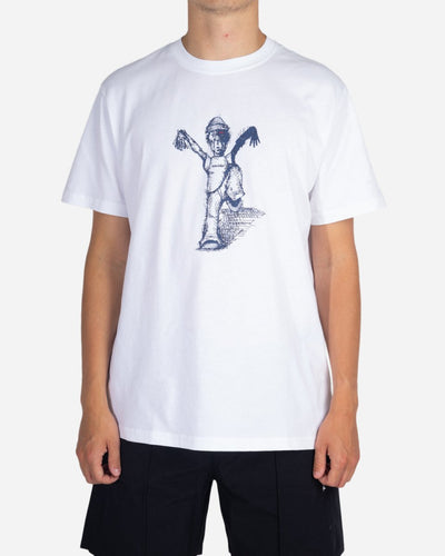 Cyber Man Tee - White - Munk Store