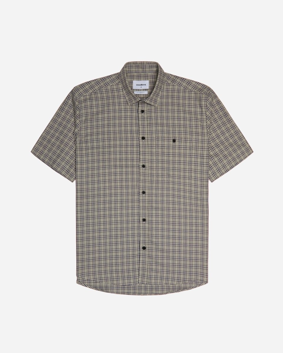 Dads Check Shirt - Light Sand - Munk Store