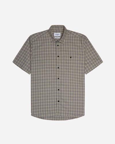 Dads Check Shirt - Light Sand - Munk Store