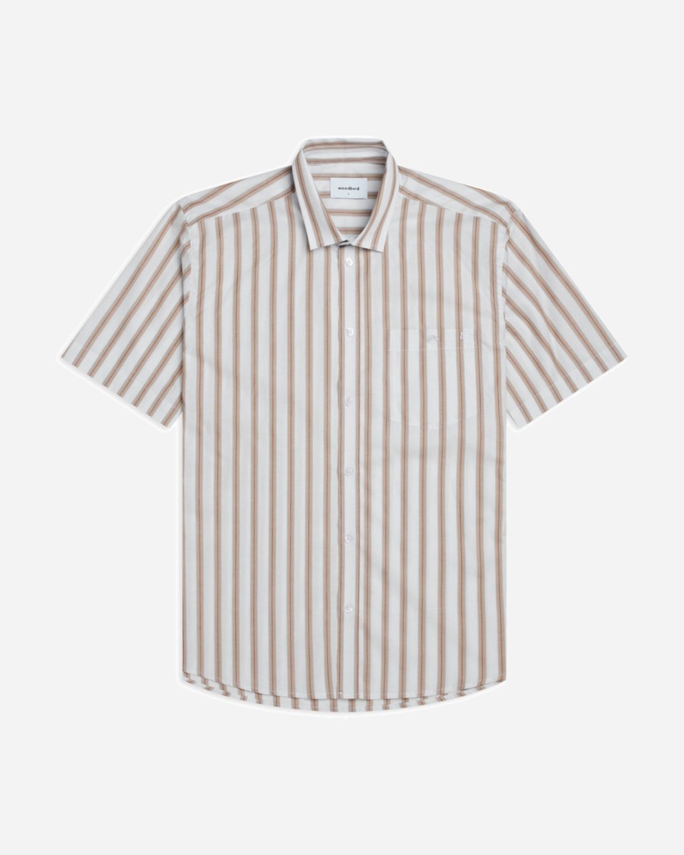 Dads Striped Shirt - Cream White - Munk Store