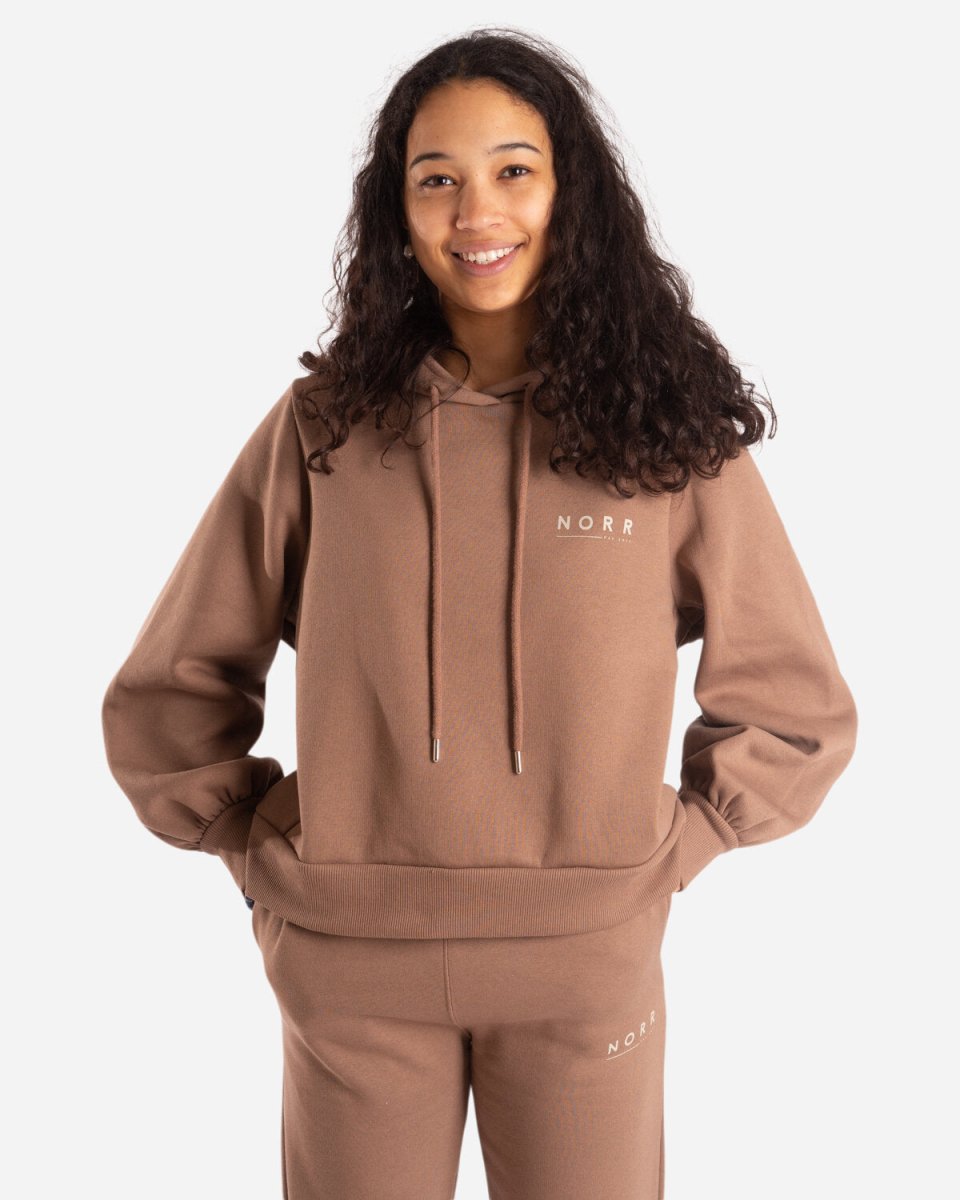 Denver logo hoodie - Taupe - Munk Store