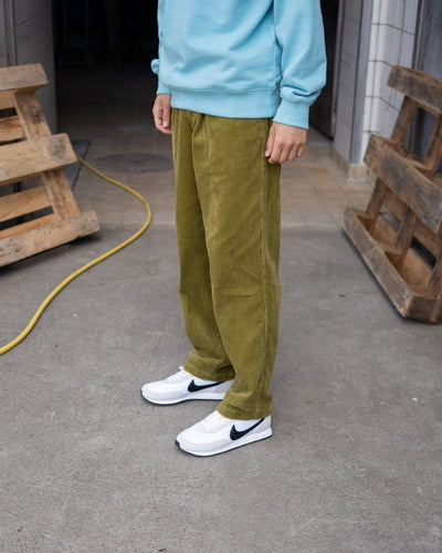 Easy Cord Pant - Olive Oil - Munk Store