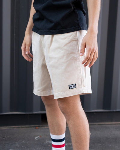 Easy Relaxed Twill Shorts - Clay - Munk Store