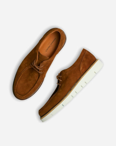 Eilo Vibram Low - Cognac Suede - Munk Store