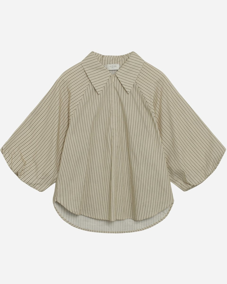 Elsbeth Top - Ecru Stripe - Munk Store