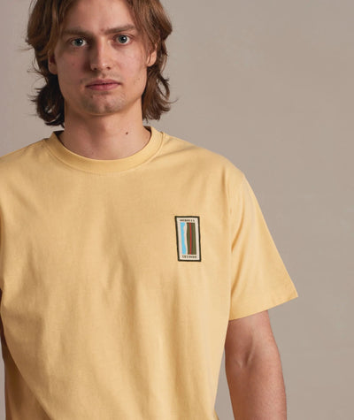 ELSK® BUNKERS PCH BRUSHED T-SHIRT - SUNLIGTH - Munk Store