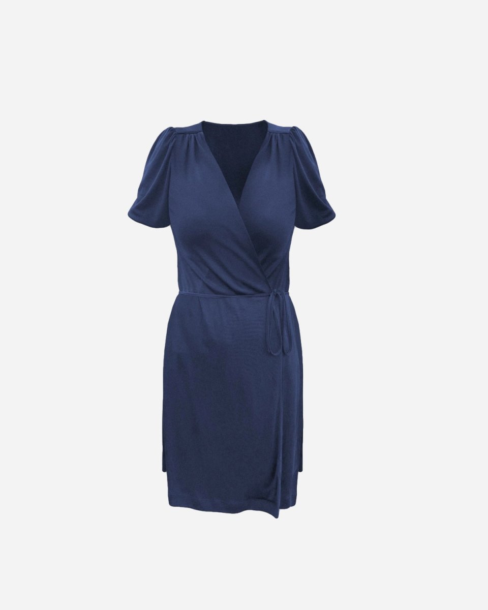 Elsk Osterild Wrap Drees - Navy - Munk Store