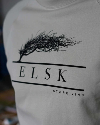 ELSK® VIND TVÆRS MEN'S CREWNECK - PALE PISTACHE - Munk Store