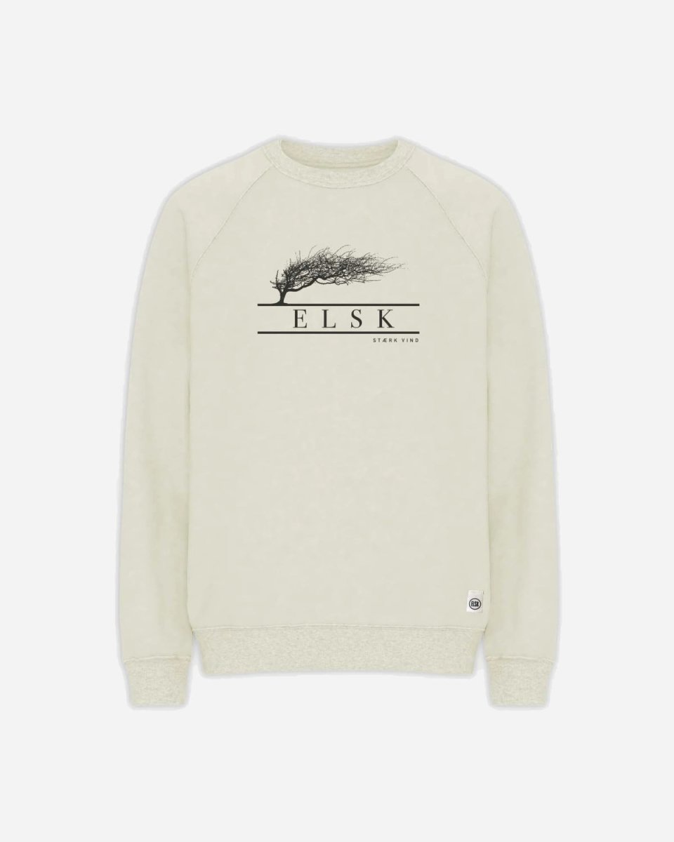 ELSK® VIND TVÆRS MEN'S CREWNECK - PALE PISTACHE - Munk Store