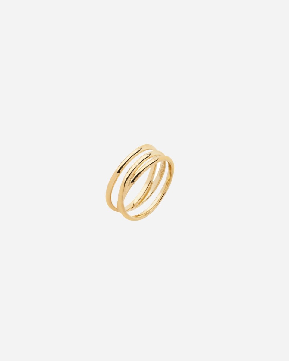 Emilie Wrap Ring - Gold Plated - Munk Store