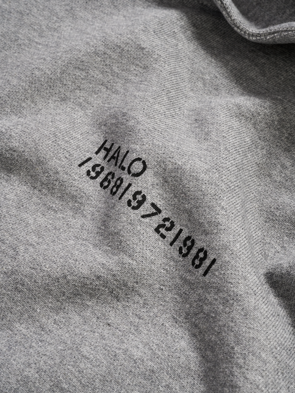 HALO Essential Hoodie - Grey Melange