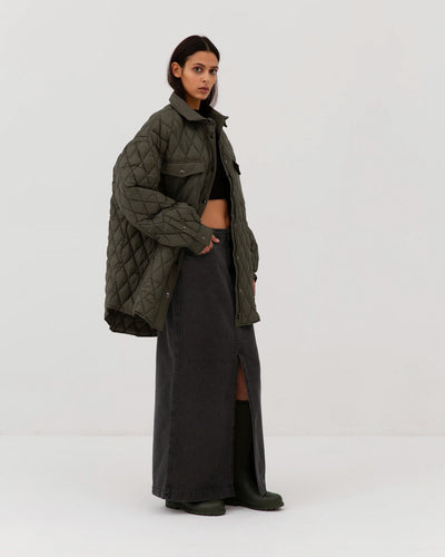 Sporty Jacket - Forest Green