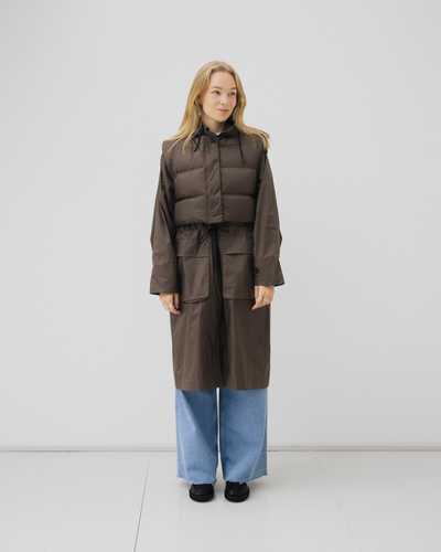 Anna Vilma - Rain Coat - Earth