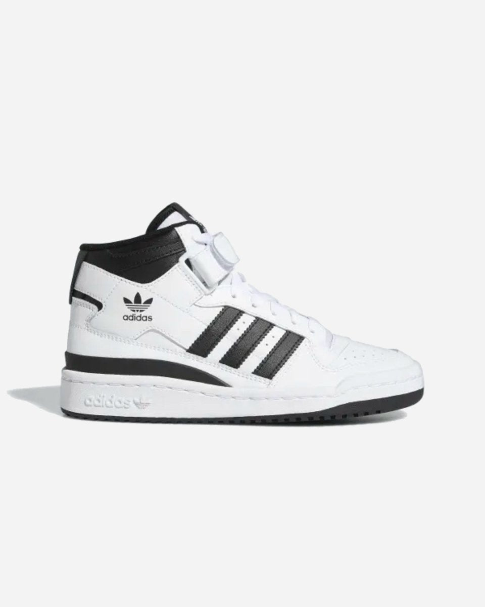 Forum Mid - White/Black - Munk Store