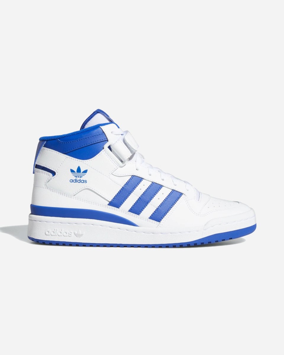 Forum Mid - White/Royal Blue - Munk Store