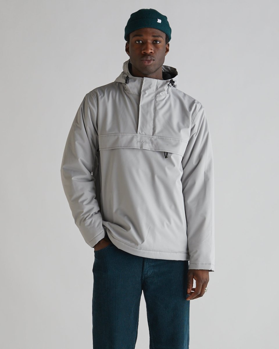 Frenzy Anorak Jacket - Light Grey - Munk Store