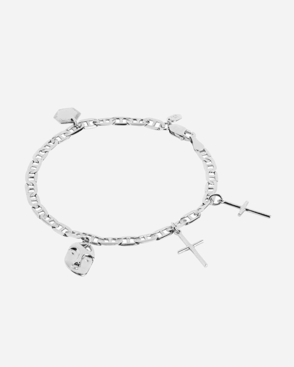 Friend Charm Bracelet - Silver - Munk Store