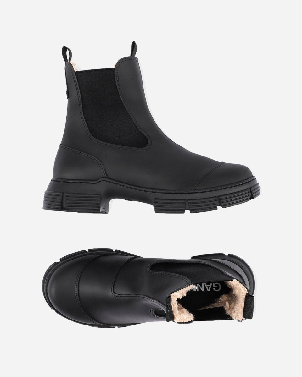 Fur City Boot - Black - Munk Store