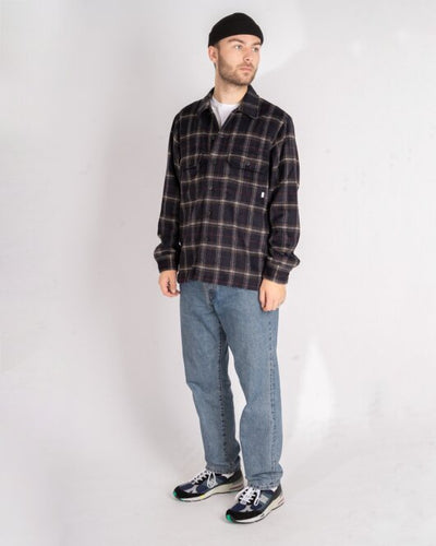 Glixto Check Shirt - Navy - Munk Store