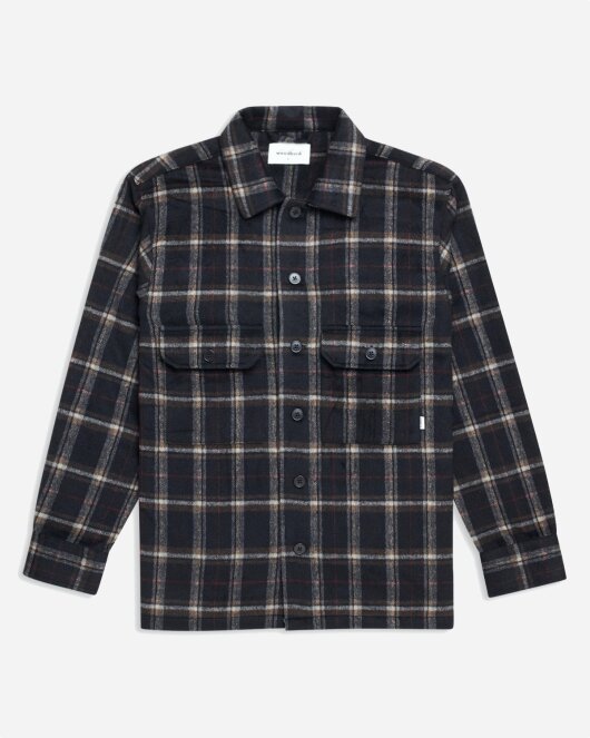Glixto Check Shirt - Navy - Munk Store