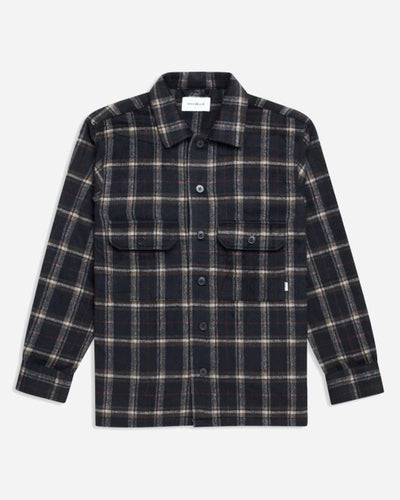 Glixto Check Shirt - Navy - Munk Store