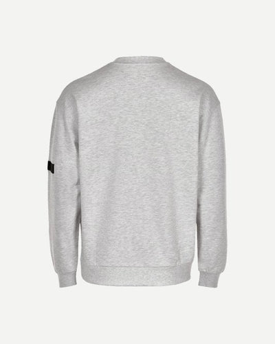 Halo Cotton Crew - Light Grey Melange - Munk Store