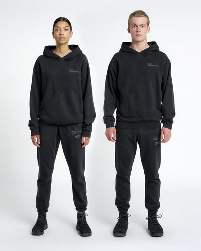 Halo Cotton Hoodie - Black - Munk Store