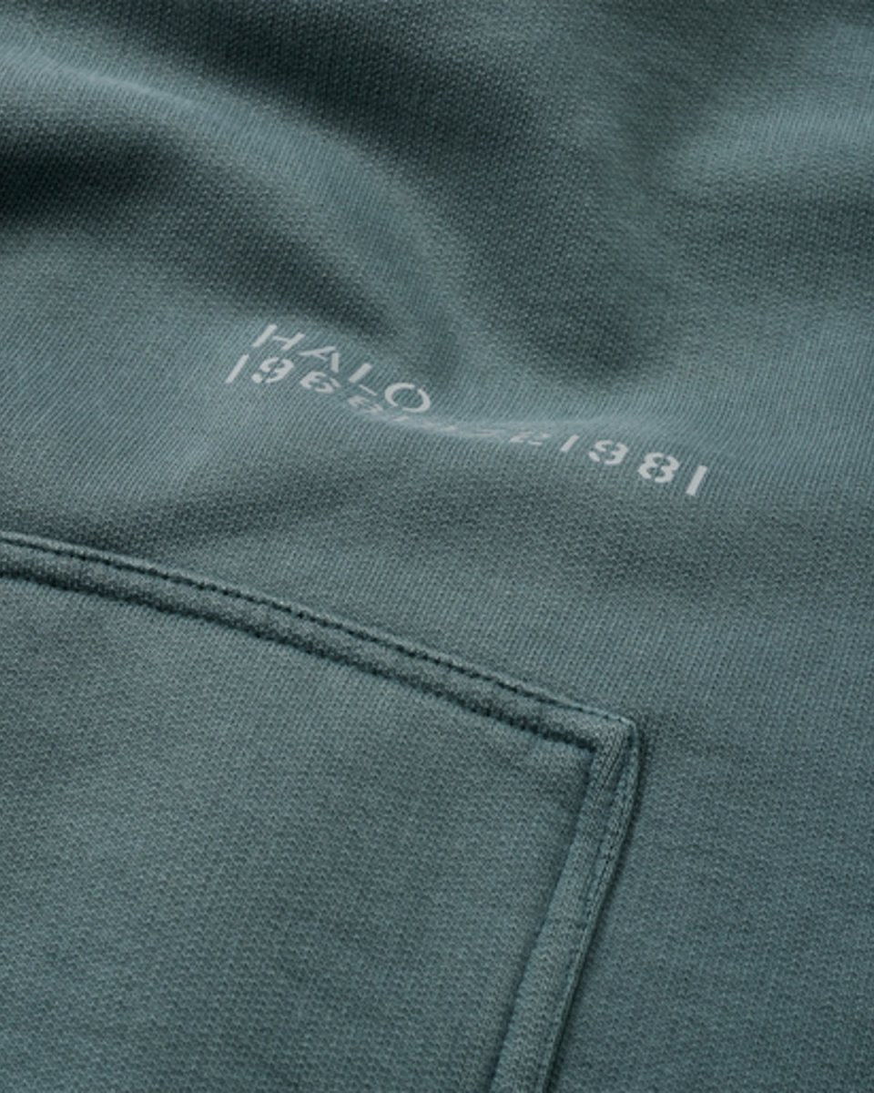 Halo Cotton Hoodie - Stone Green - Munk Store