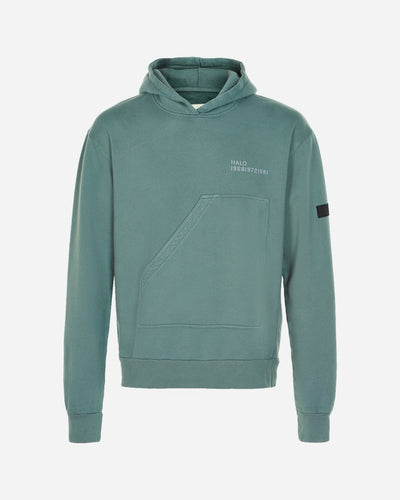 Halo Cotton Hoodie - Stone Green - Munk Store