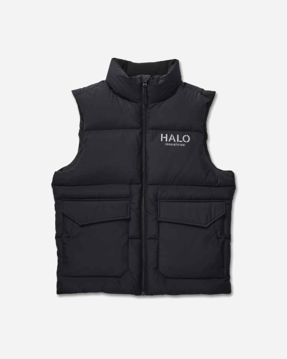Halo Down Vest - Black - Munk Store