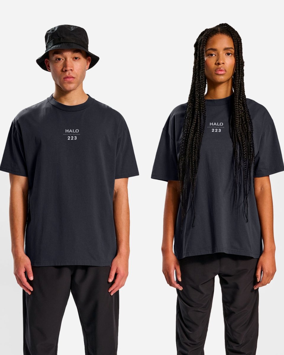 Halo Heavy Graphic Tee - Ebony - Munk Store