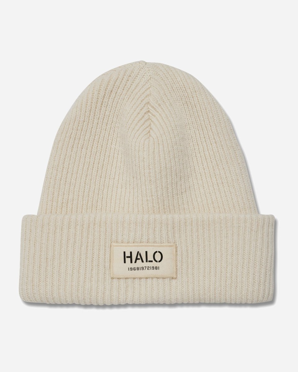 Halo Wool Beanie - Bone White - Munk Store